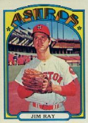 1972 Topps Baseball Cards      603     Jim Ray